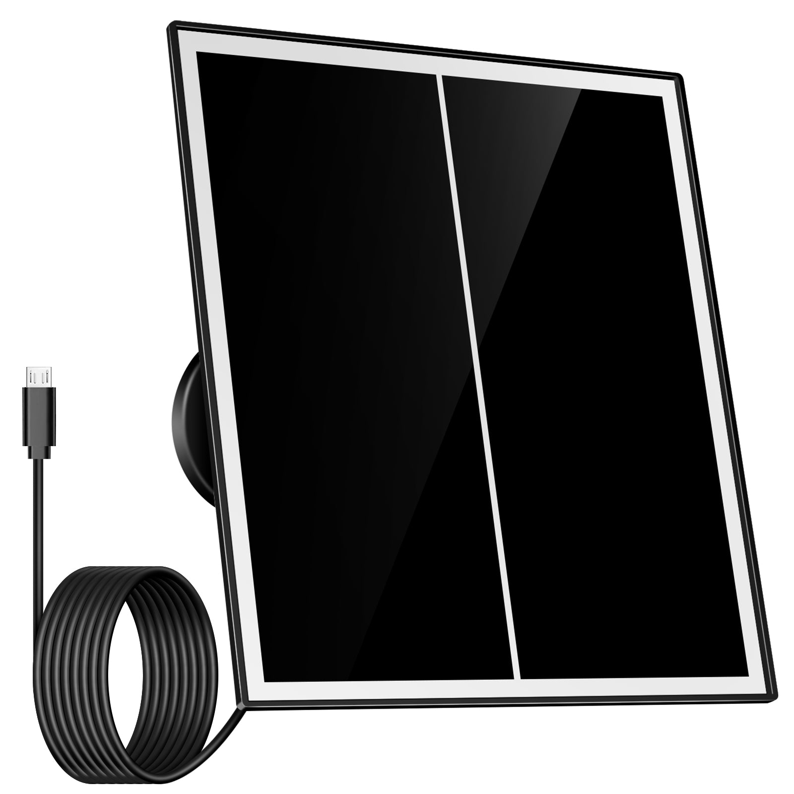 Solar Panel - Black - Micro USB – ZLEO