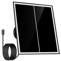 Solar Panel - Black - Micro USB